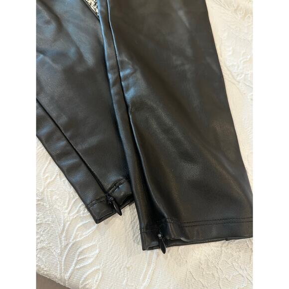 Generation Live Black Vegan Leather Leggings size XS - Picture 9 of 9